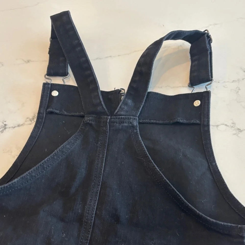 art class Black Kids Overall Dress